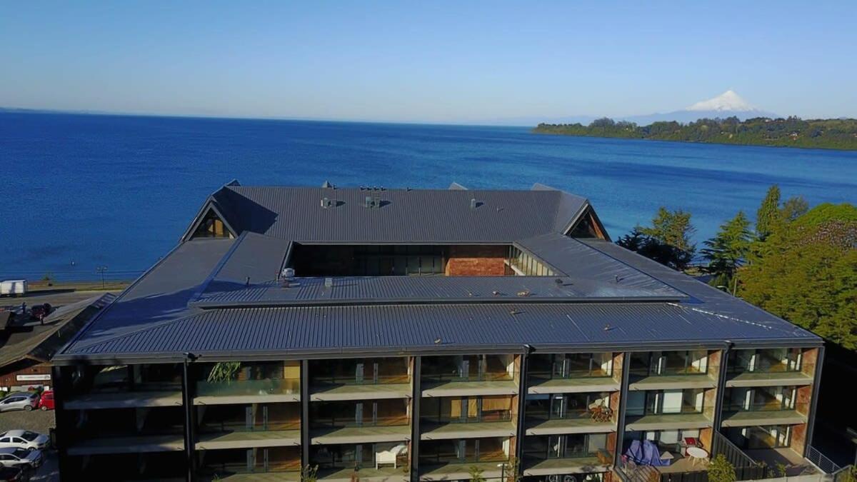 Depto 2D2B Frente A La Costanera Piscina Temperada Servicio Hom 0401 Apartment Puerto Varas Luaran gambar