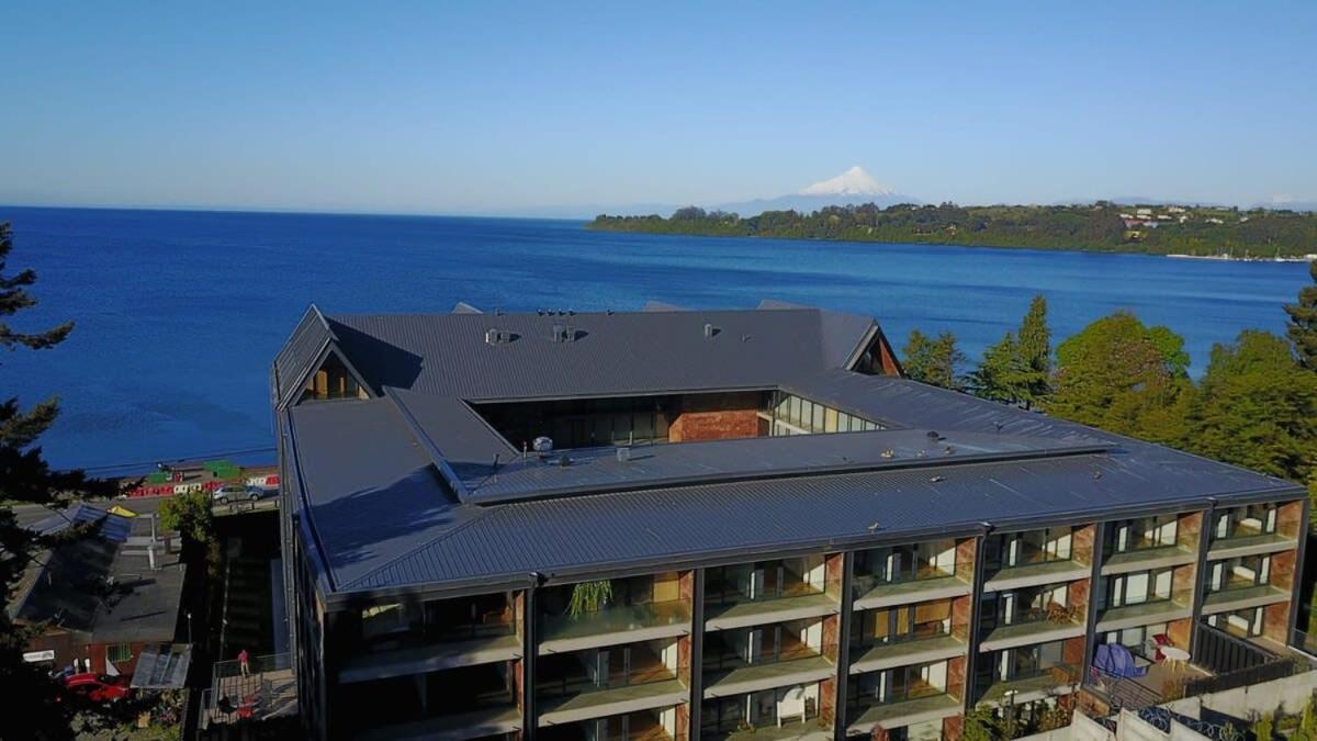Depto 2D2B Frente A La Costanera Piscina Temperada Servicio Hom 0401 Apartment Puerto Varas Luaran gambar